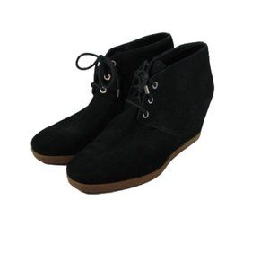 Cole Haan Grand.Os Black Suede Booties Size 10.5 Women